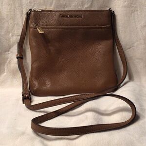 Michael Kors Tan Leather Crossbody Bag